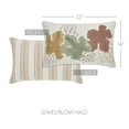 thumbnail image 2 of Bountifall Leaves Pillow 14x22, 2 of 4