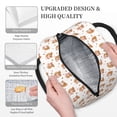 thumbnail image 5 of Haiem Squirrel And Rose Printed Lunch Bag Women, Lunch Box Lunch Bag for Women, Small Leakproof Cute Lunch Tote Large Capacity Reusable Insulated Cooler Lunch Container, 5 of 6