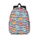 thumbnail image 1 of Easygdp Colorful Llama Mochila Ligera de 15 Pulgadas para Estudiantes, Mochila Cómoda para la Escuela y Viajes, Correas Ajustables, 1 of 6