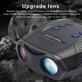 thumbnail image 2 of Night Vision Binoculars Telescope 8X Digital Zoom 3 Inch TFT Screen Night Vision Goggles HD 4K Video Camera Black, 2 of 5
