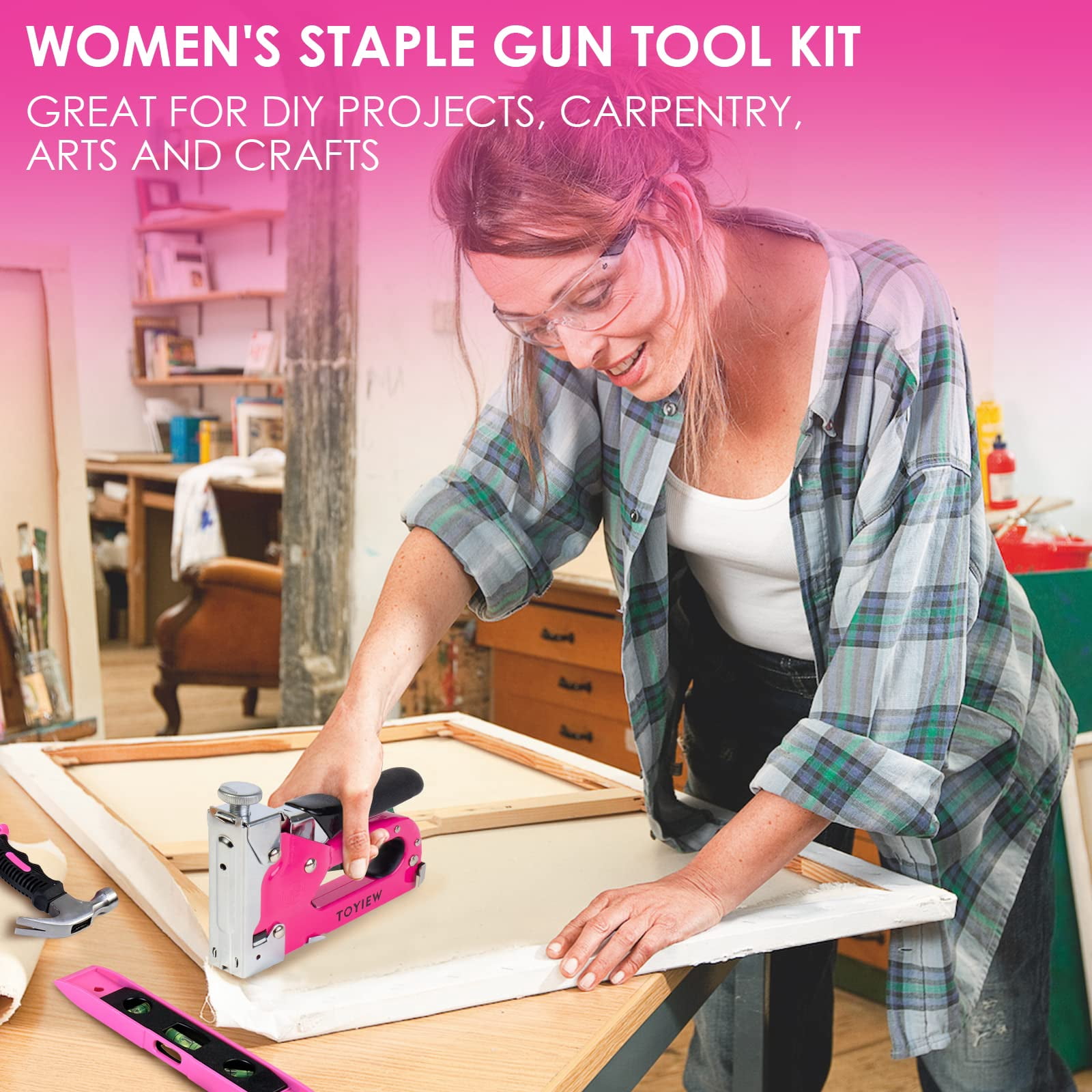 TOYIEW, Tool Set, Perfect for DIY Decoration, 33 Piece