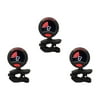 Snark S-12 Snarkman Clip-On Chromatic Tuner 3-Pack