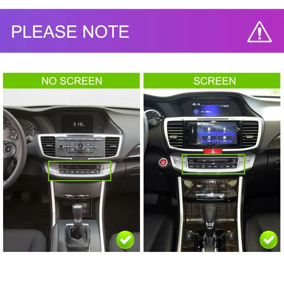 WOLFWO For Honda Accord 2013-2017 Apple Carplay Car Stereo Radio GPS Android 15 2G 32G