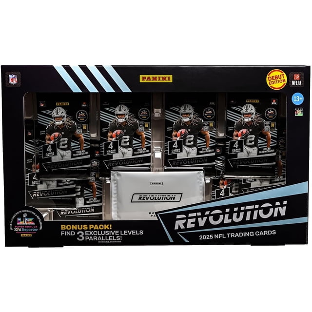 2025 Panini Revolution Football Debut Edition Trading Card Box