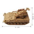 thumbnail image 4 of thinsony 4D 1:144 Scale Tank Model Kits Armored Vehicle Educational Toy for Children, 4 of 9