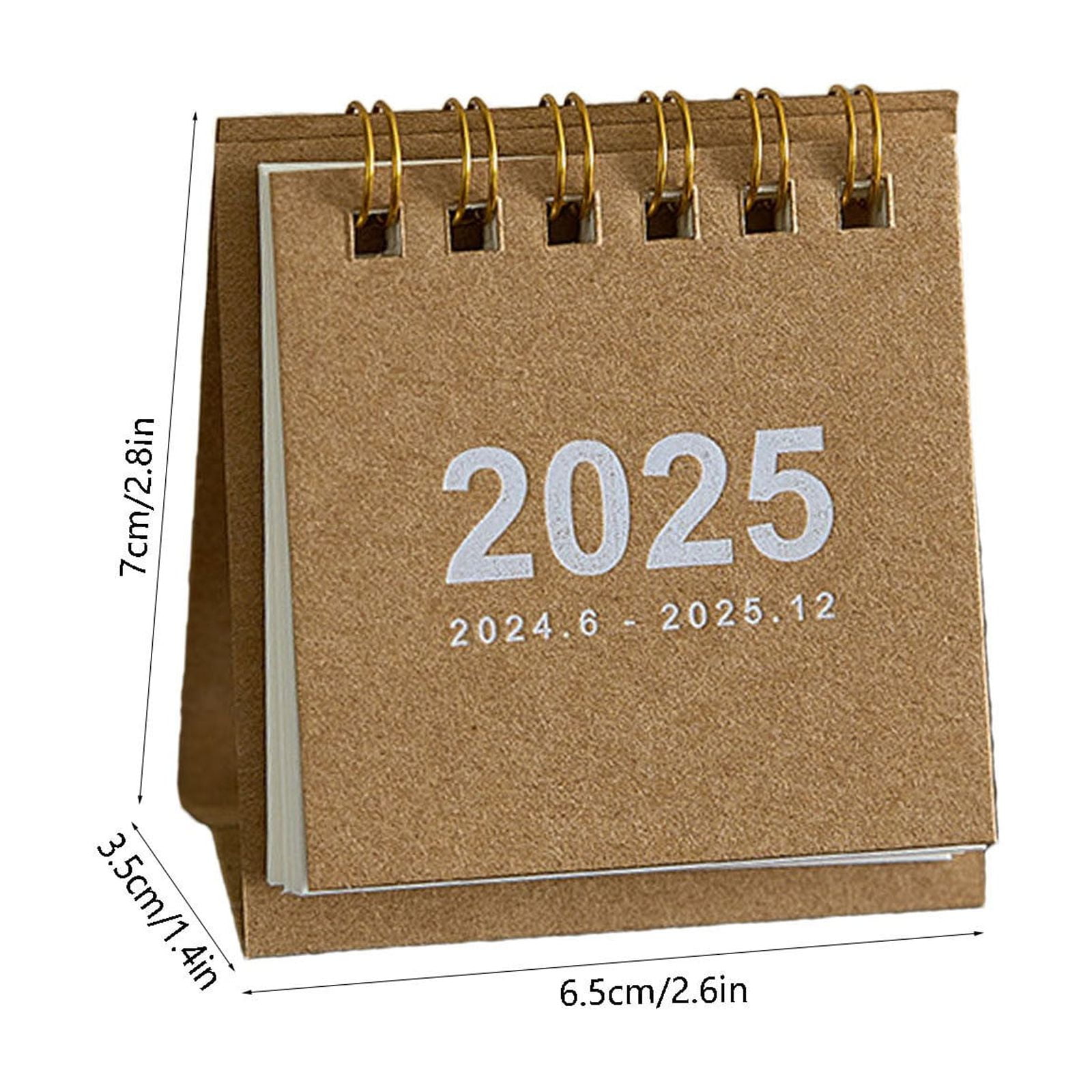 10Pcs 2026 Mini Desk Calendar, Fufafayo 2026 Mini Desk Calendar, Unprinted Wind Calendar Punch Card Countdown Planner, Desktop Organizer for Office Home Study, Small Ornaments for Planning Scheduling