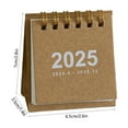thumbnail image 5 of Mini Desk Calendar 2025 Unprinted Punch Card Countdown Planner for Desktop Use 7.5 cm x 6.5 cm x 3.5 cm Triangular Fold Design, 5 of 5