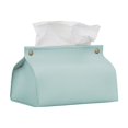 thumbnail image 1 of Dvruxg Leather Tissue Box with Pull-out Design for Bedroom, Living Room and Travel Use, Multi-functional Desktop Tissue Organiser, 1 of 5