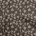 thumbnail image 1 of oneOone Cotton Poplin Twill Brown Fabric Floral Retro Sewing Fabric By The Yard Printed Diy Clothing Sewing Supplies 56 Inch Wide, 1 of 5