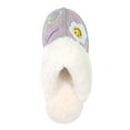 thumbnail image 3 of Wonder Nation Girls Scuff Slippers With Faux Fur Trim, 3 of 5