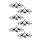 thumbnail image 1 of 6 Pcs Stainless Steel Wine Glass Covers Cup Covers Wine Glass Covers, 1 of 5