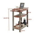 thumbnail image 3 of InRoom Furniture 2002WL-E Side Table, Walnut, 3 of 3