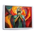 thumbnail image 2 of Designart "The Scream by Edvard An Iconic Masterpiece II" Masterpiece Floater Framed Canvas Art Print, 2 of 7
