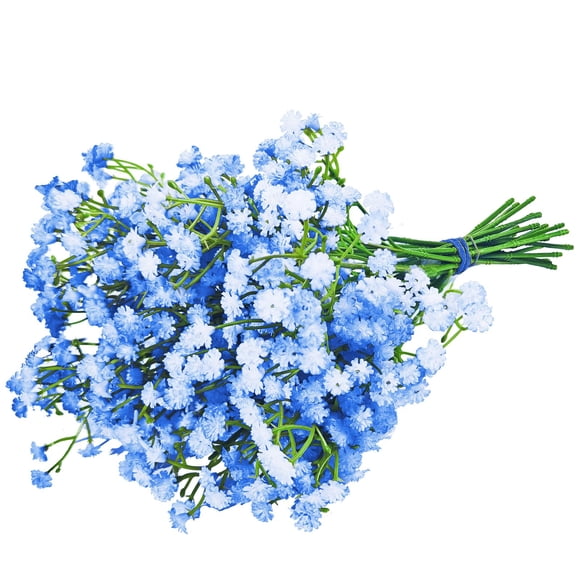Flores Artificiales Gypsophila ABAJI (Aliento de Bebé) con Tacto Real para Decoración de Bodas, Fiestas y Jardín en Casa