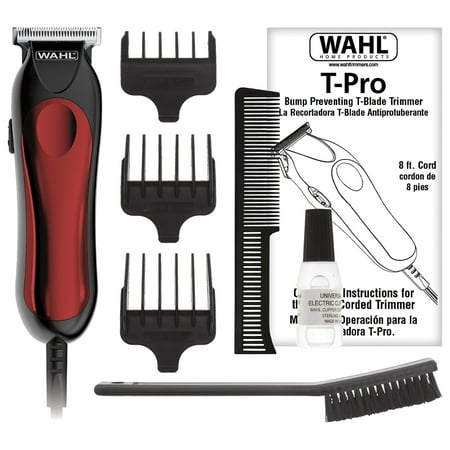WAHL CLIPPER T-Pro Corded Trimmer - Trim, detail, fade, outline and shave with this versatile trimmer - Model 9307-300, (The Best Clippers For Fades)