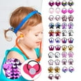 Heizi hair rope machine Hair Claw Clips,Mini Hair Clips NoSlip Grip Jaw Clips Glitter Teeth