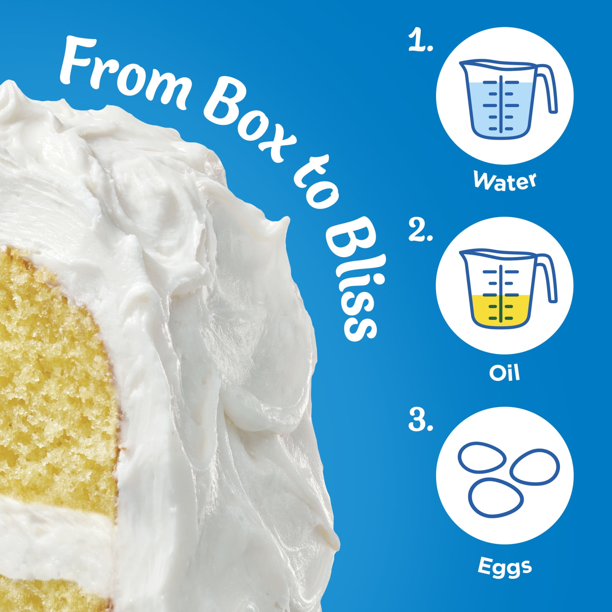 (12 pack) Pillsbury Moist Supreme Pineapple Cake Mix, 15.25 oz Box