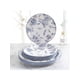 thumbnail image 1 of 7/9 Inches Blue And White Flower Print Disposable Plates, Chinese Style Floral Design Paper Dessert Tray Party Supplies, Perfect For Bridal Shower, We, 1 of 5