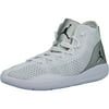 Nike Mens Jordan Reveal White / Black Metallic Silver Infrared 23 Mid-Top Mesh Basketball Shoe - 9M