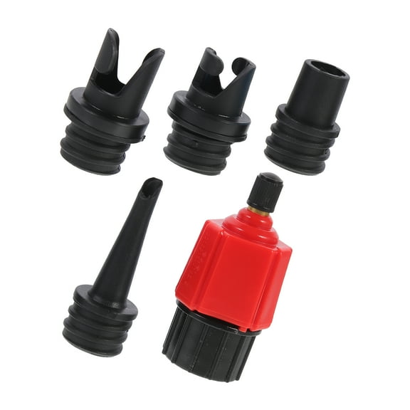 unbranded  5 Pcs Portable Air Pump Rubber Boat Valve Paddle Board Adapter Work