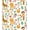 Yellow, Pattern 4, variant on ODIKA 2x3 Machine Washable Non-Slip Area Rug, Savanna Parade Playful Giraffe Lion Monkey Zebra Animal Friends High Traffic Rug, Yellow, 684040