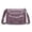Purple, variant on Crossbody Bag for Women Solid Vintage PU Leather Shoulder Bags Multi Pockets Handbags with Adjustable Strap