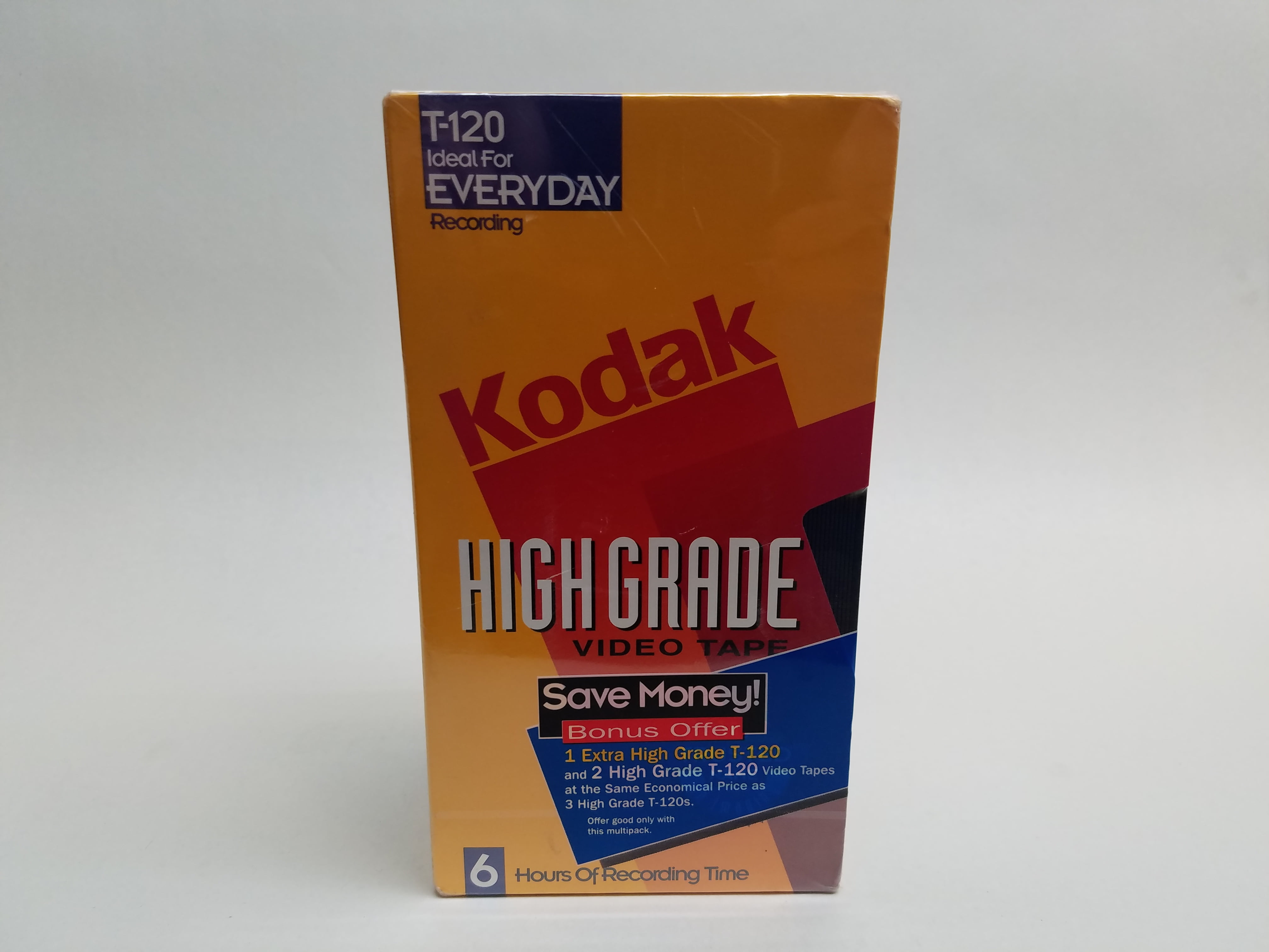 Refurbished New Kodak 160 2853 T120 VHS Video Tape1 Extra High Grade