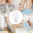 thumbnail image 4 of 6 Pieces Kids Stockings Socks with Nice Elasticity Comfortable Wearing Simple Style Good Craftsmanship Hose Keep Crawing medium white 10-12, 4 of 6