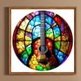 thumbnail image 3 of Kit de guitarra de taladro redondo completo de pintura de diamante 5D DIY artesanía de decoración del hogar (A7381), 3 of 9