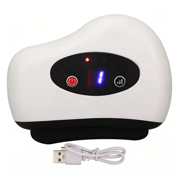 XIRQI 2026 New Gua Sha Facial Tools Electric,Electric Gua Sha Machine,9 Gears Hot Compress Vibration Scraping Massager for Muscle Relieve,Face Sculpting Tool,White