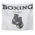 thumbnail image 1 of UFAEZU Boxer Vintage Old Label with Boxing Gloves Grunge Effect Design for Sport Retro Wall Art Hanging Tapestry Home Decor for Living Room Bedroom Dorm 51x60 inch, 1 of 1