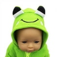 thumbnail image 3 of AmaMary 16-18 inch Reborn Baby Doll Clothes Outfit for Boy Dolls Green Frog Pajamas, 3 of 5