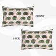 thumbnail image 2 of Honeii Cute Armadillo Pattern Decorative Throw Pillow Case - Elevate Your Couch, Sofa, or Bed with Stylish Home Decor-16"x24", 2 of 6