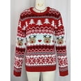 thumbnail image 5 of Suéter navideño nuevo 2024, suéter feo para mujer, jersey de alce dulce, jersey de otoño e invierno, varios estilos informales 39938, 5 of 5