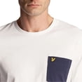 thumbnail image 3 of Lyle & Scott Mens Contrast Pocket T-Shirt, 3 of 5