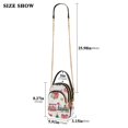 thumbnail image 2 of FORMRS Crossbody Bag for Women Quilted Travel Shoulder Cell Phone Purse with Chain Strap Handbag, Christmas Penguin, 2 of 7
