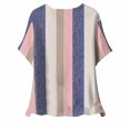 thumbnail image 4 of Camisetas de Manga Corta para Mujeres, Camiseta de Cuello Redondo Impresa de Moda, Primavera Y Verano Casual, 4 of 9