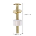 thumbnail image 2 of PBPBOX 4Pcs Golden Toilet Seat Bolt Set for Home Installation with Washers and Gaskets, 2 of 4