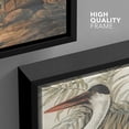 thumbnail image 4 of PixonSign Framed Canvas Print Wall Art Fine Art Tropical Swamp Heron Bird Nature Wilderness Illustrations Modern Art Botanical Floral Farmhouse/Country Relax/Calm/Cozy - 16"x24" Black, 4 of 5