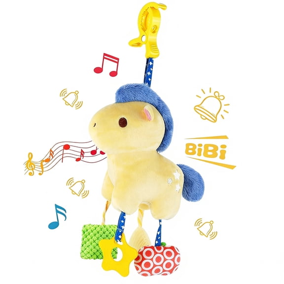 Baby Toys 0-6 Months, Car Seat Toys, Hanging Baby Stroller Toy, Newborn Infant Toys Gift for 0-3-6-12-24 Months