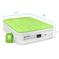 Air Comfort Dream Easy Queen Size Raised Air Mattress with Builtin Pump