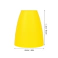 thumbnail image 2 of MOVTOTOP Modern Shape Lampshade Simple Style Lamp Shade Minimalist Plastic Decorative Lamp Shade, 2 of 7