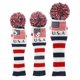 thumbnail image 1 of Cubiertas de Cabeza de Hierro Macarena para Golf 3 Piezas Pom Pom, 1 of 8