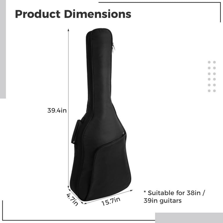 Waterproof guitar gig on sale bag