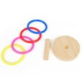 thumbnail image 4 of Bird Ring Toy Interactive Developmental Bird Trick Tabletop Toy Parrot Ring Toy, 4 of 10