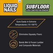Liquid Nails Subfloor & Deck Synthetic Rubber Construction Adhesive 10 oz