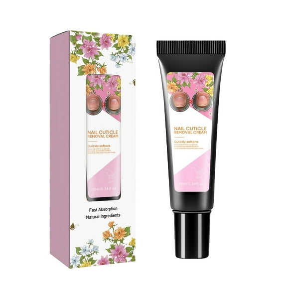 Tuscom Professional Cuticle Remover & Nail Exfoliator – Keratin Treatment Softens Dead Skin, Moisturizes Hands & Feet