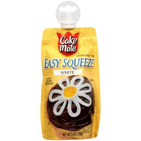 Signature Brands Cake Mate Easy Squeeze Decorating Icing, 6 oz
