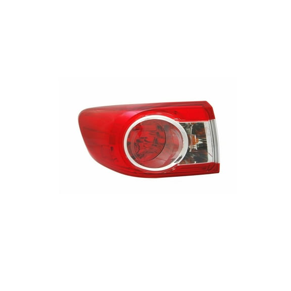TYC 11-6364-00-9 Left Outer Tail Light for USA Built 11-13 Corolla TO2804111 Fits select: 2011-2013 TOYOTA COROLLA