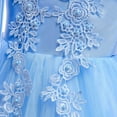 thumbnail image 6 of XIYON Girls Dresses Little Girls Off Shoulder Bow Evening Gown Princess Pageant Dress For Birthday Parties & Stage Performances 7-8 Years, 6 of 6